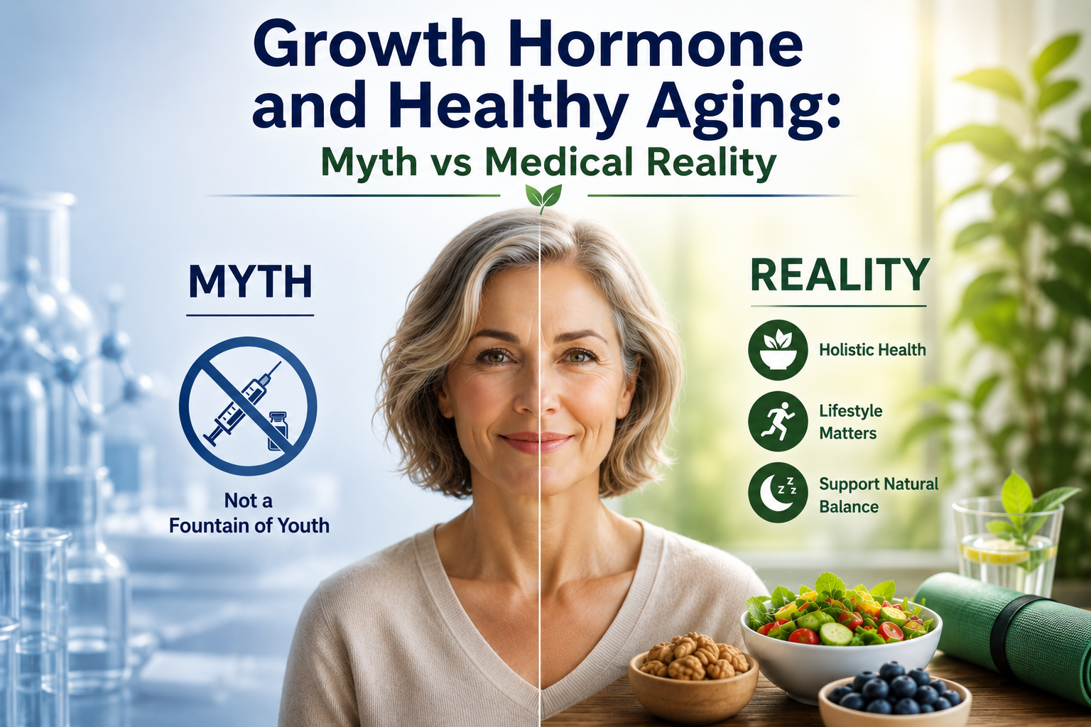 Growth Hormone and Healthy Aging: Myth vs Medical Reality